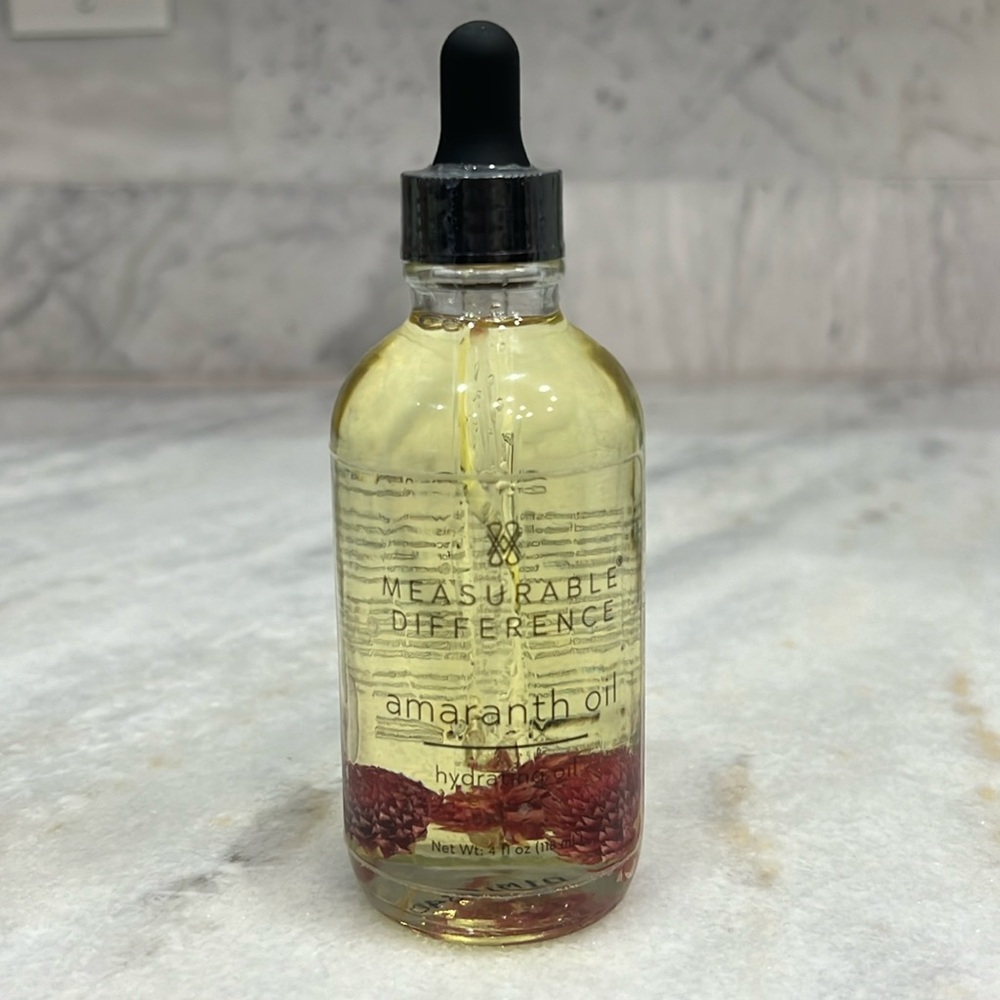 Measurable Difference Amaranth Hydrating Oil 4fl oz Bottle